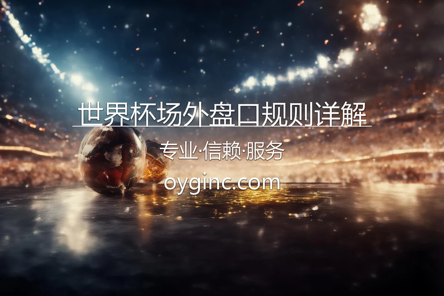 世界杯场外盘口规则详解